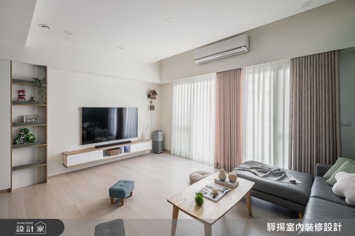 65坪新成屋(5年以下)＿現代風客廳案例圖片＿驊揚室內裝修設計有限公司＿驊揚_68之7