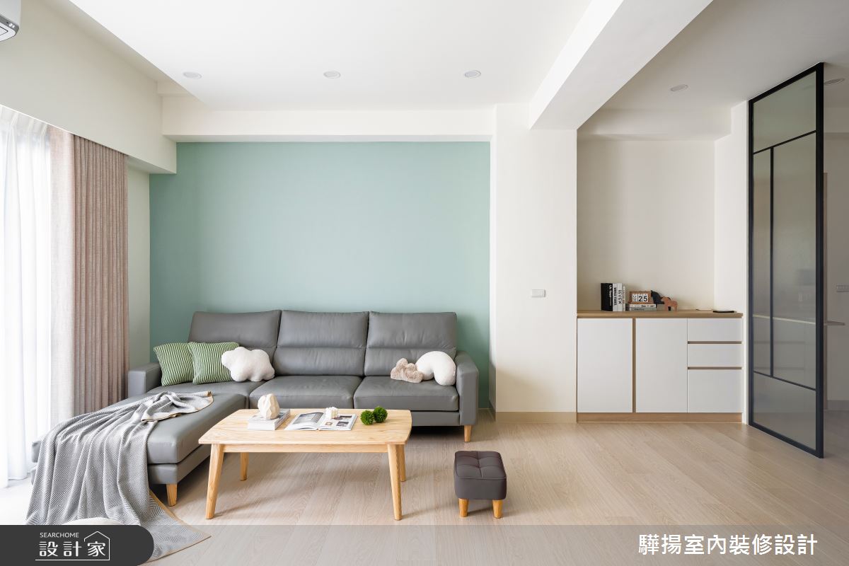 65坪新成屋(5年以下)＿現代風客廳案例圖片＿驊揚室內裝修設計有限公司＿驊揚_68之9