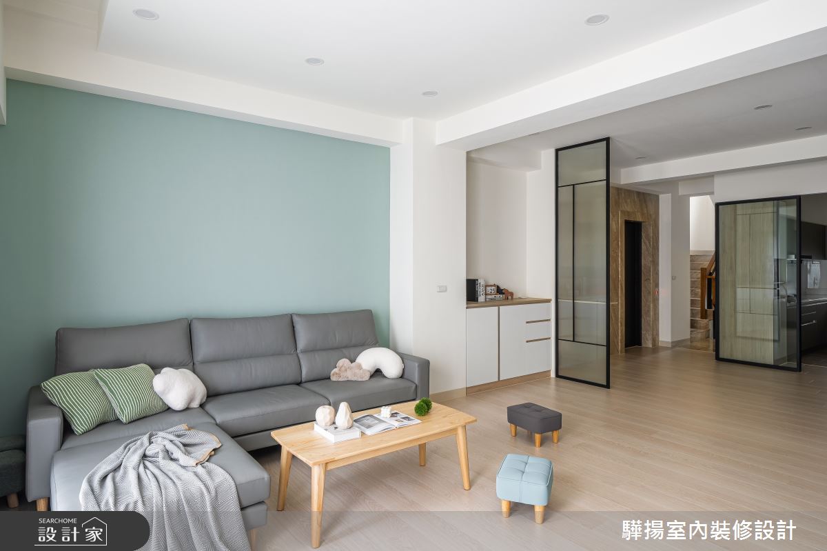 65坪新成屋(5年以下)＿現代風客廳案例圖片＿驊揚室內裝修設計有限公司＿驊揚_68之10