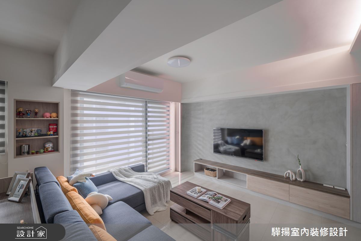 16坪新成屋(5年以下)＿現代風客廳案例圖片＿驊揚室內裝修設計有限公司＿驊揚_70之7