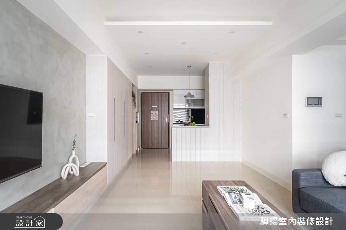 16坪新成屋(5年以下)＿現代風玄關客廳廚房案例圖片＿驊揚室內裝修設計有限公司＿驊揚_70之12