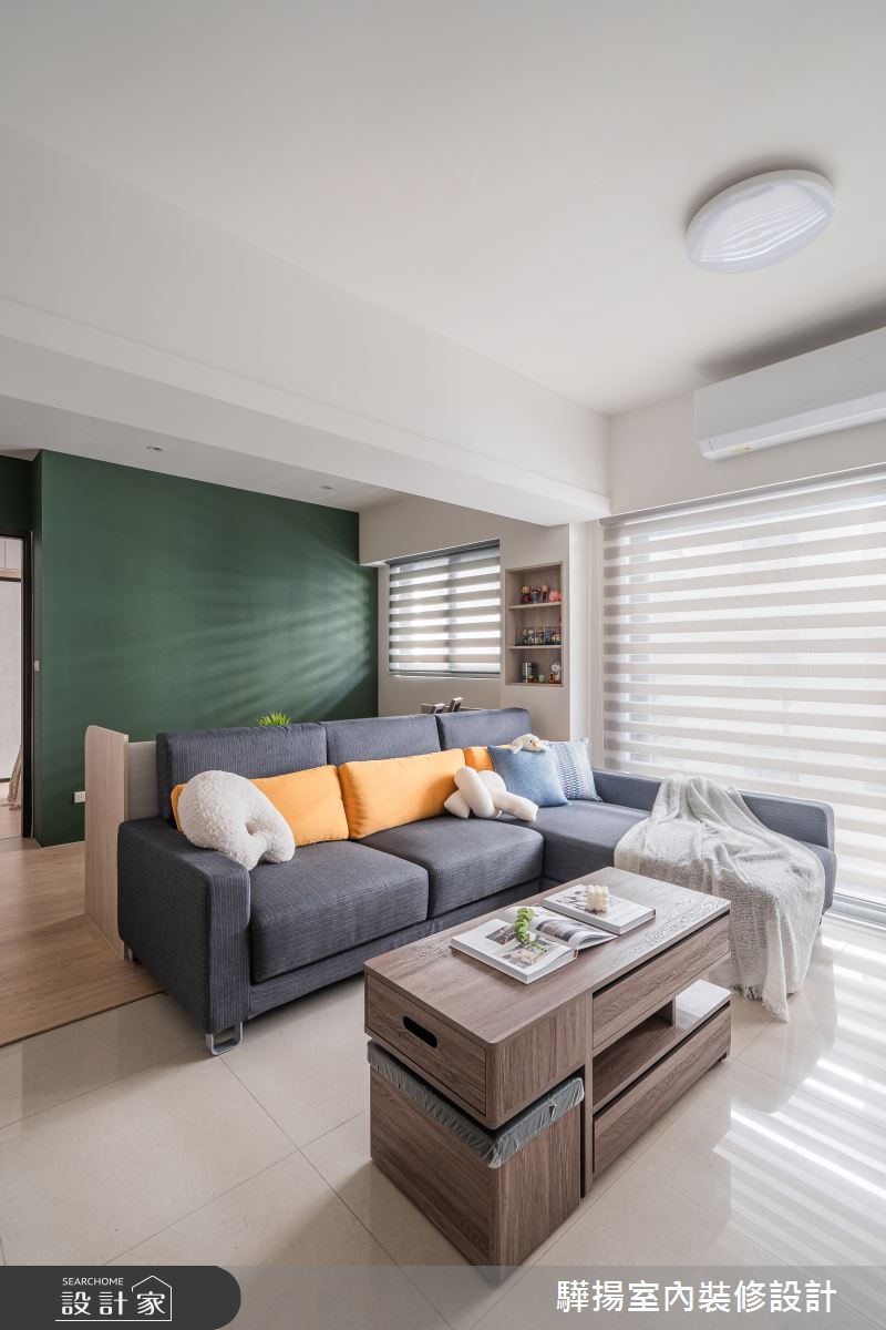 16坪新成屋(5年以下)＿現代風客廳案例圖片＿驊揚室內裝修設計有限公司＿驊揚_70之14