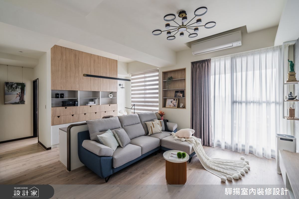 新成屋(5年以下)＿北歐風客廳書房工作區案例圖片＿驊揚室內裝修設計有限公司＿驊揚_72之4