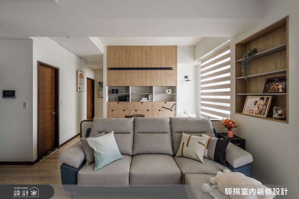 新成屋(5年以下)＿北歐風客廳書房工作區案例圖片＿驊揚室內裝修設計有限公司＿驊揚_72之19