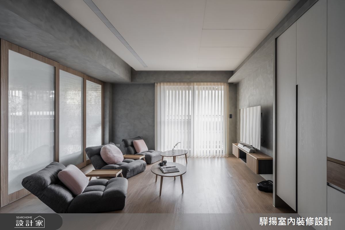 21坪新成屋(5年以下)＿日式無印風客廳案例圖片＿驊揚室內裝修設計有限公司＿驊揚_73之4