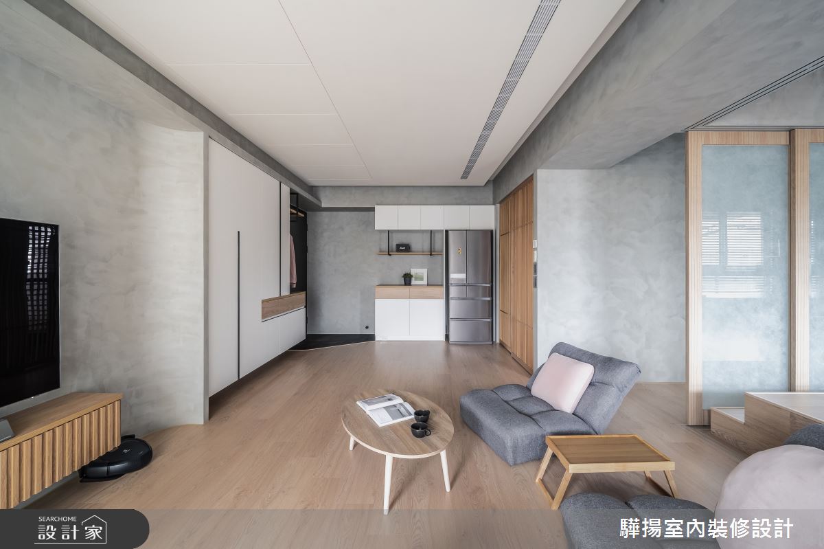 21坪新成屋(5年以下)＿日式無印風玄關客廳案例圖片＿驊揚室內裝修設計有限公司＿驊揚_73之10