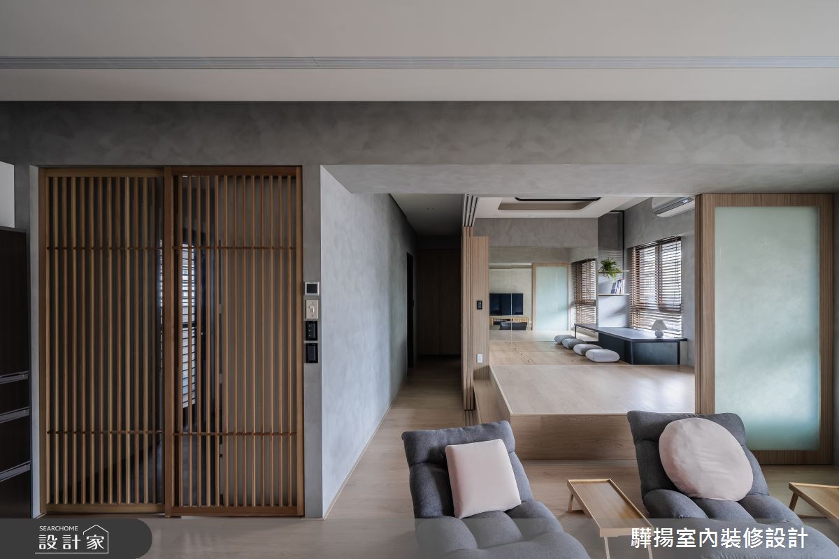21坪新成屋(5年以下)＿日式無印風客廳和室走廊多功能室案例圖片＿驊揚室內裝修設計有限公司＿驊揚_73之18