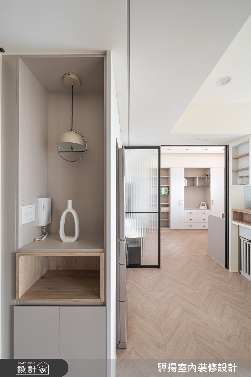 10坪新成屋(5年以下)＿現代美式風玄關客廳案例圖片＿驊揚室內裝修設計有限公司＿驊揚_74之2