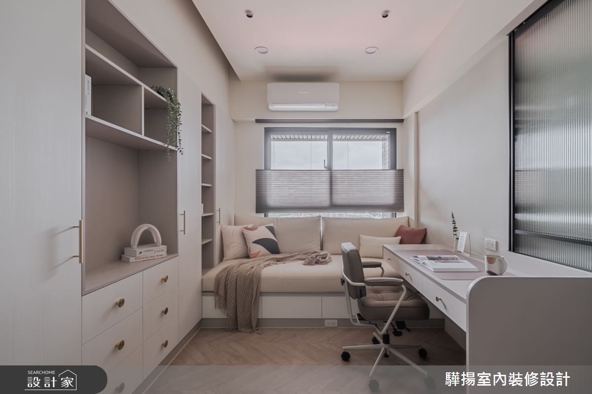 10坪新成屋(5年以下)＿現代美式風客廳書房工作區案例圖片＿驊揚室內裝修設計有限公司＿驊揚_74之11