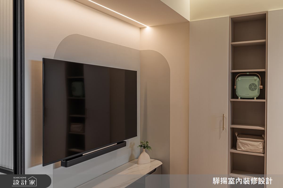 10坪新成屋(5年以下)＿現代美式風客廳案例圖片＿驊揚室內裝修設計有限公司＿驊揚_74之17