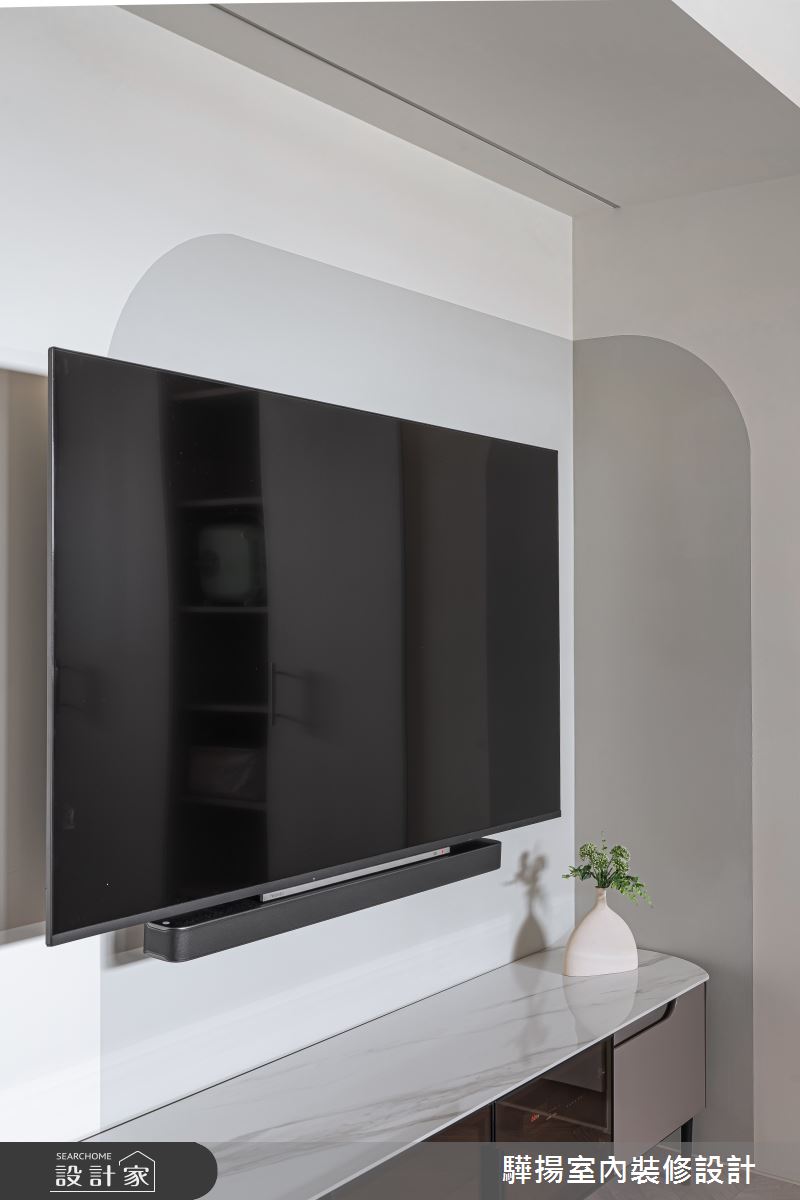 10坪新成屋(5年以下)＿現代美式風客廳案例圖片＿驊揚室內裝修設計有限公司＿驊揚_74之18