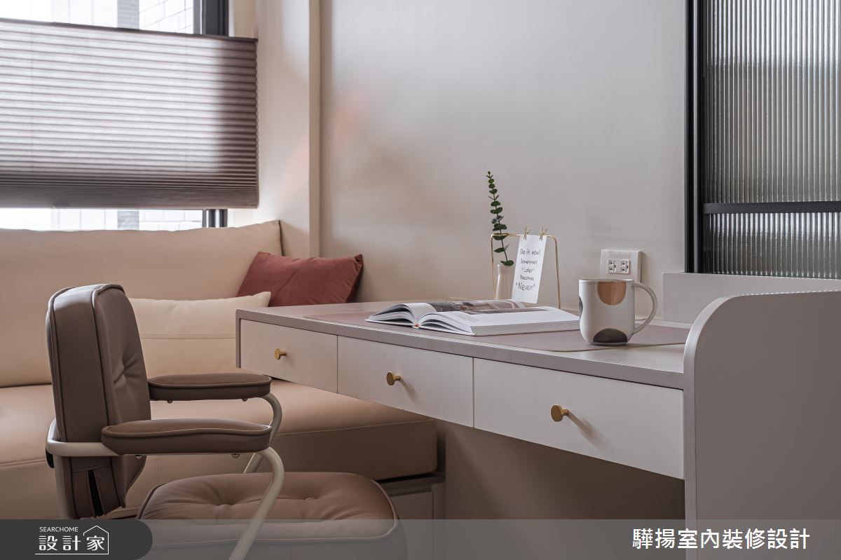 10坪新成屋(5年以下)＿現代美式風書房臥榻案例圖片＿驊揚室內裝修設計有限公司＿驊揚_74之19
