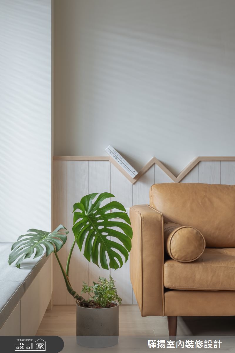 28坪新成屋(5年以下)＿北歐風客廳臥榻案例圖片＿驊揚室內裝修設計有限公司＿驊揚_75之5