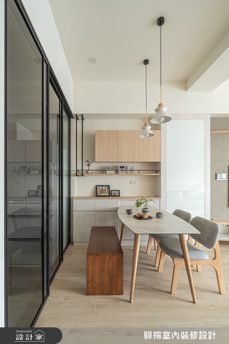 28坪新成屋(5年以下)＿北歐風餐廳案例圖片＿驊揚室內裝修設計有限公司＿驊揚_75之7