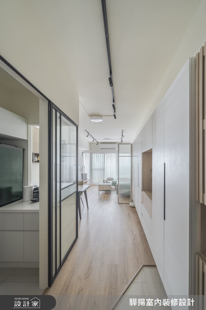 17坪新成屋(5年以下)＿北歐風玄關客廳廚房案例圖片＿驊揚室內裝修設計有限公司＿驊揚_76之1