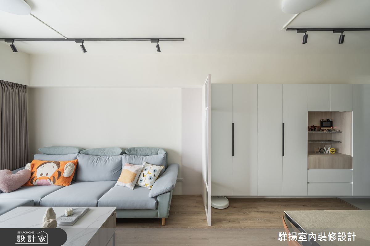 17坪新成屋(5年以下)＿北歐風玄關客廳案例圖片＿驊揚室內裝修設計有限公司＿驊揚_76之10