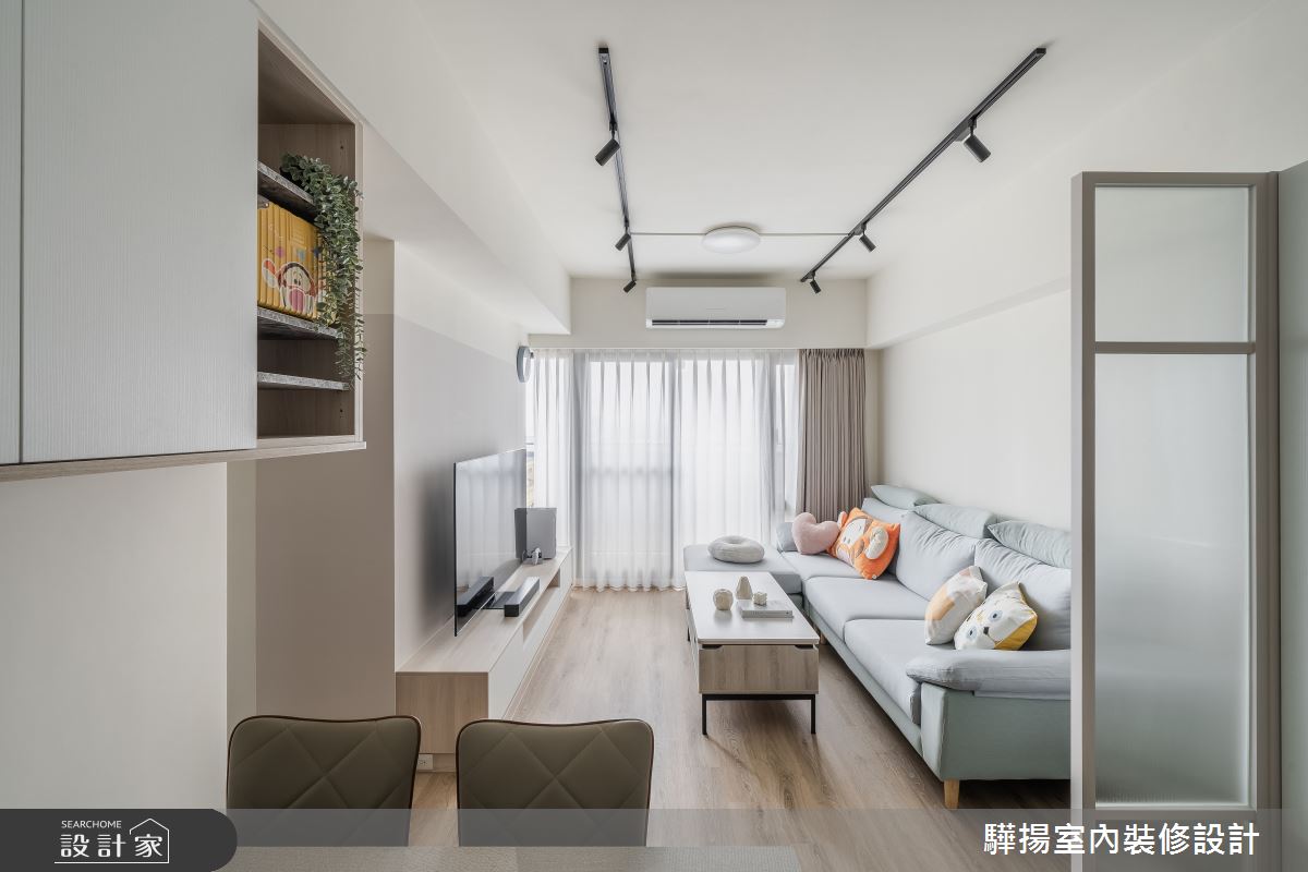 17坪新成屋(5年以下)＿北歐風客廳案例圖片＿驊揚室內裝修設計有限公司＿驊揚_76之11