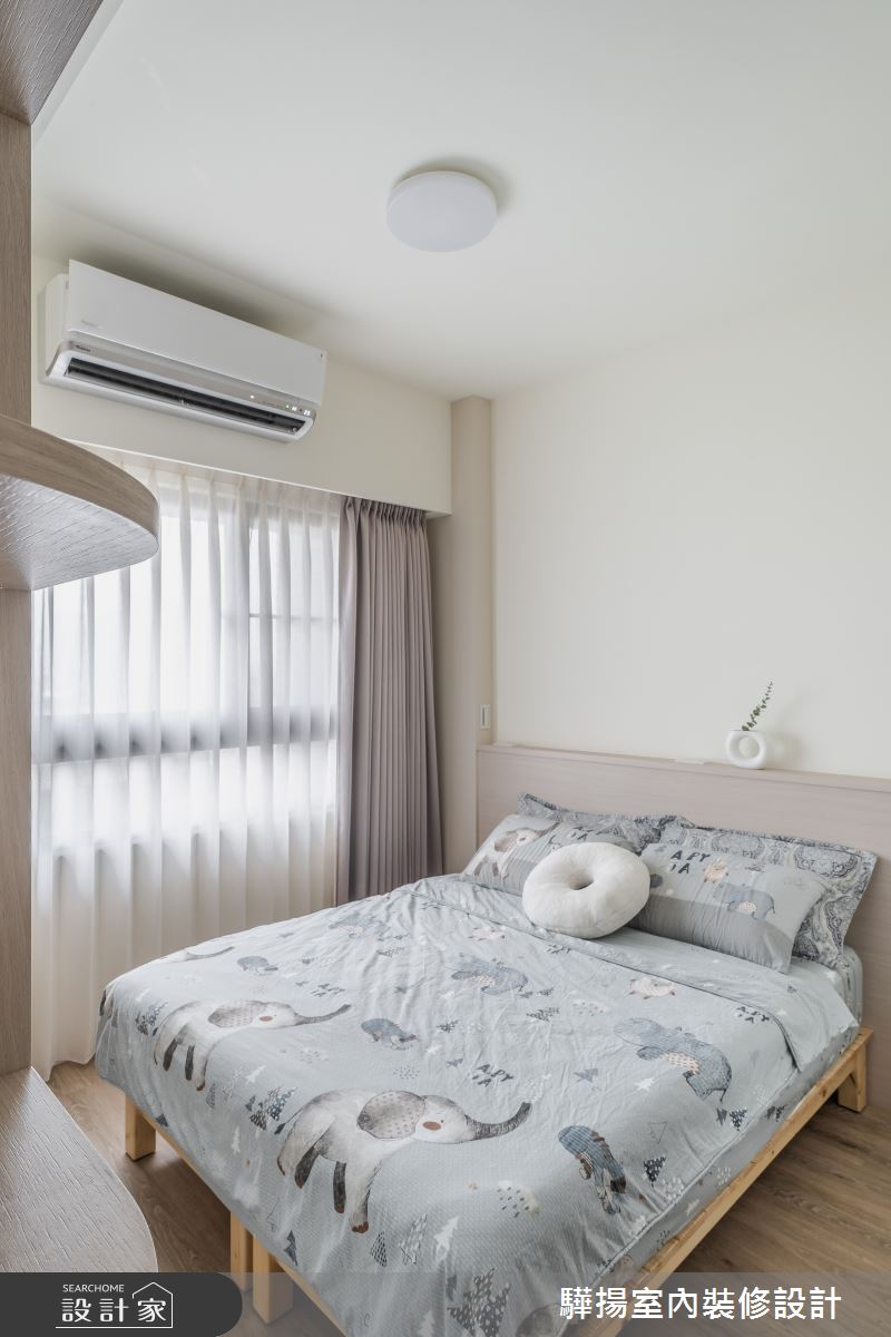 17坪新成屋(5年以下)＿北歐風臥室案例圖片＿驊揚室內裝修設計有限公司＿驊揚_76之17