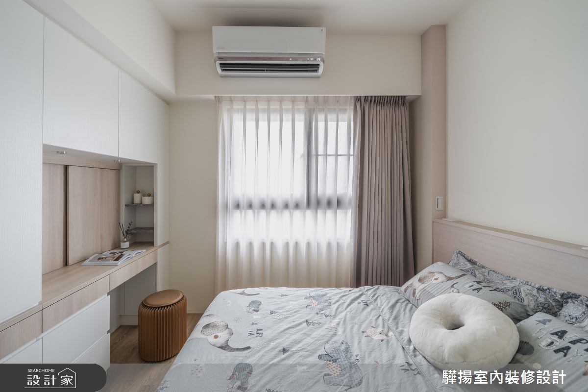 17坪新成屋(5年以下)＿北歐風臥室案例圖片＿驊揚室內裝修設計有限公司＿驊揚_76之19