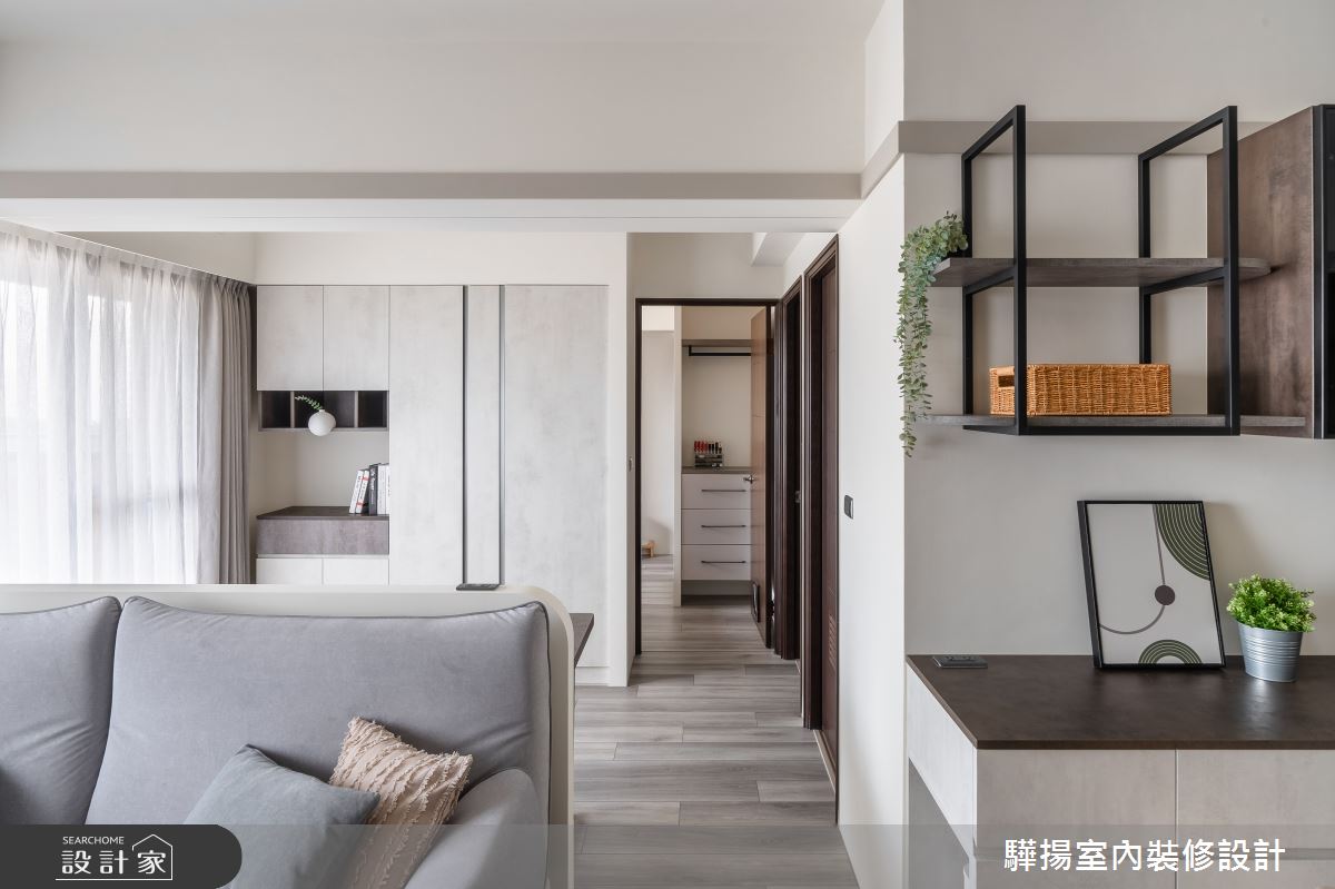 16坪新成屋(5年以下)＿現代風客廳走廊案例圖片＿驊揚室內裝修設計有限公司＿驊揚_77之14