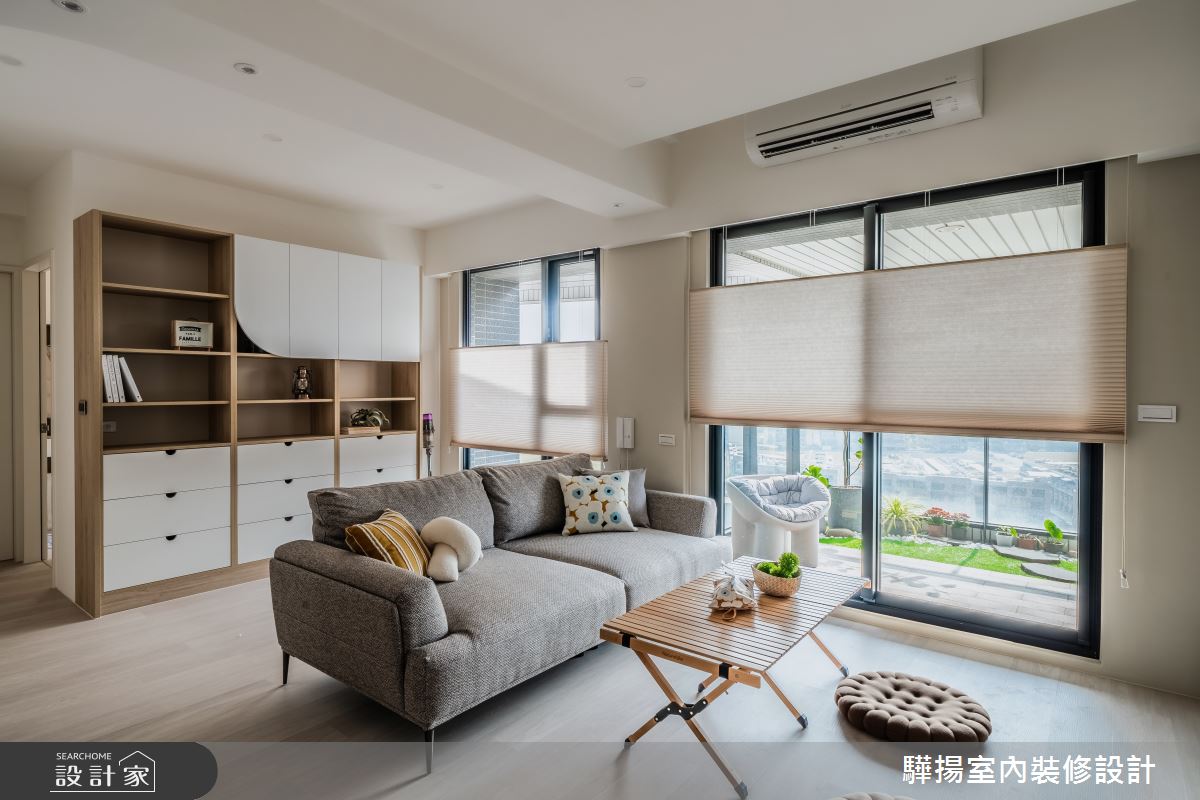 16坪新成屋(5年以下)＿現代風客廳案例圖片＿驊揚室內裝修設計有限公司＿驊揚_78之3