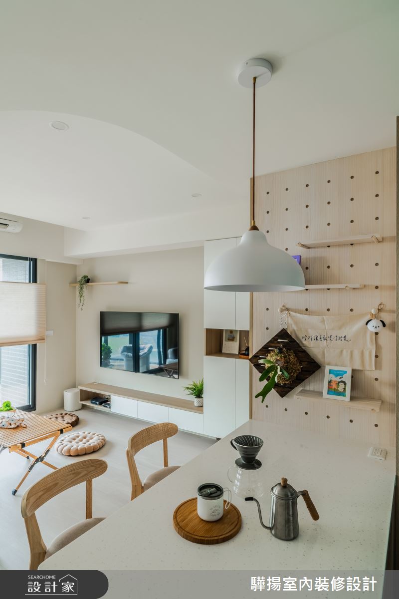 16坪新成屋(5年以下)＿現代風客廳吧檯案例圖片＿驊揚室內裝修設計有限公司＿驊揚_78之12