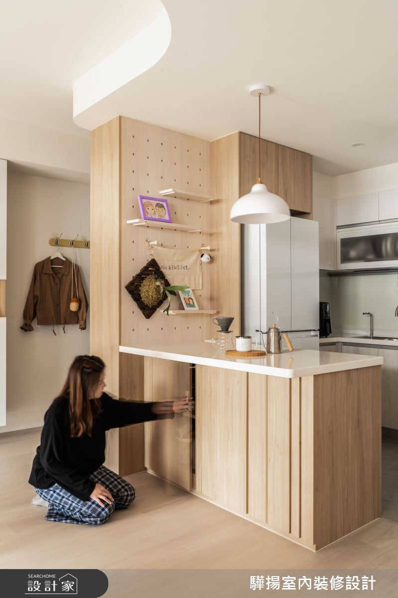 16坪新成屋(5年以下)＿現代風餐廳廚房中島案例圖片＿驊揚室內裝修設計有限公司＿驊揚_78之8