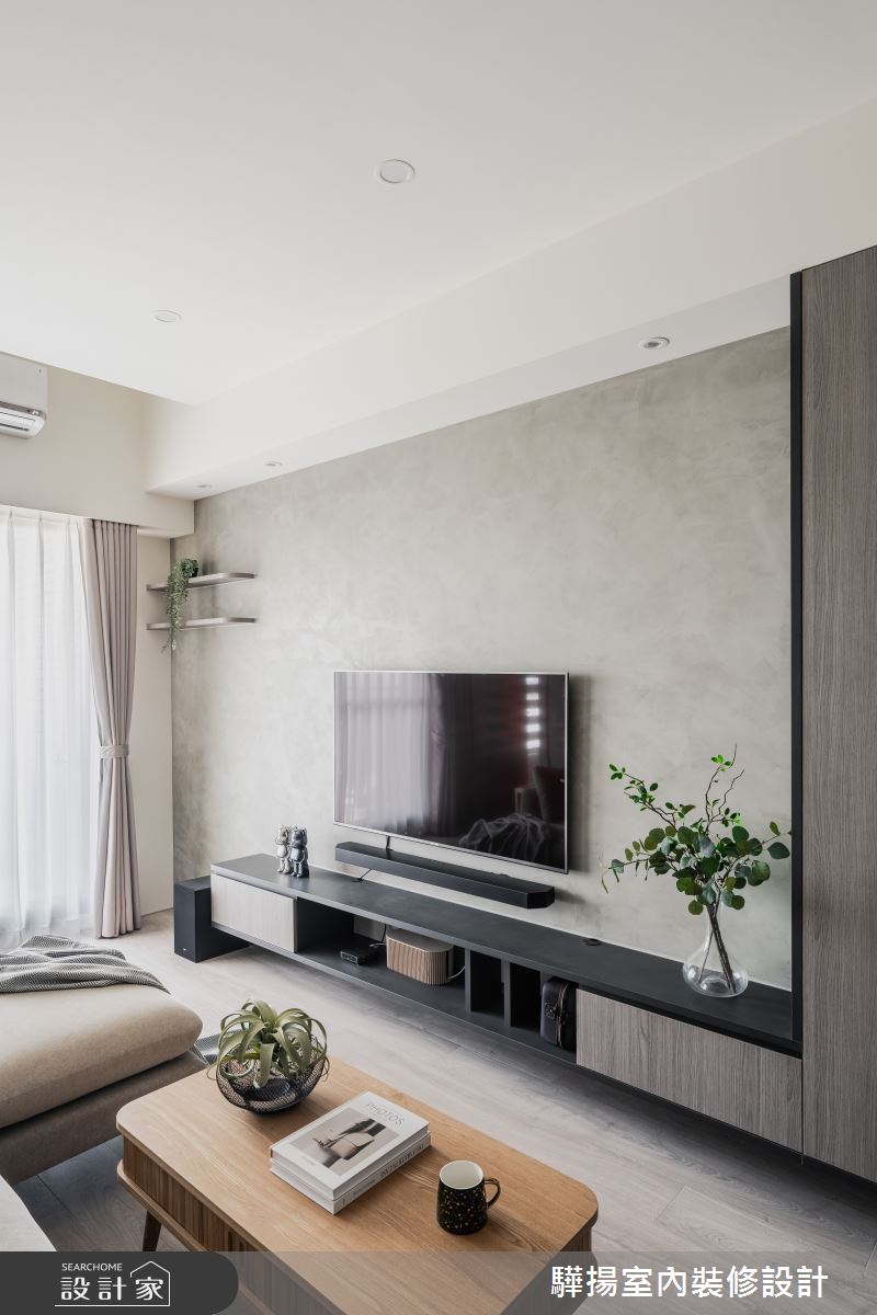 14坪新成屋(5年以下)＿現代風客廳案例圖片＿驊揚室內裝修設計有限公司＿驊揚_79之14