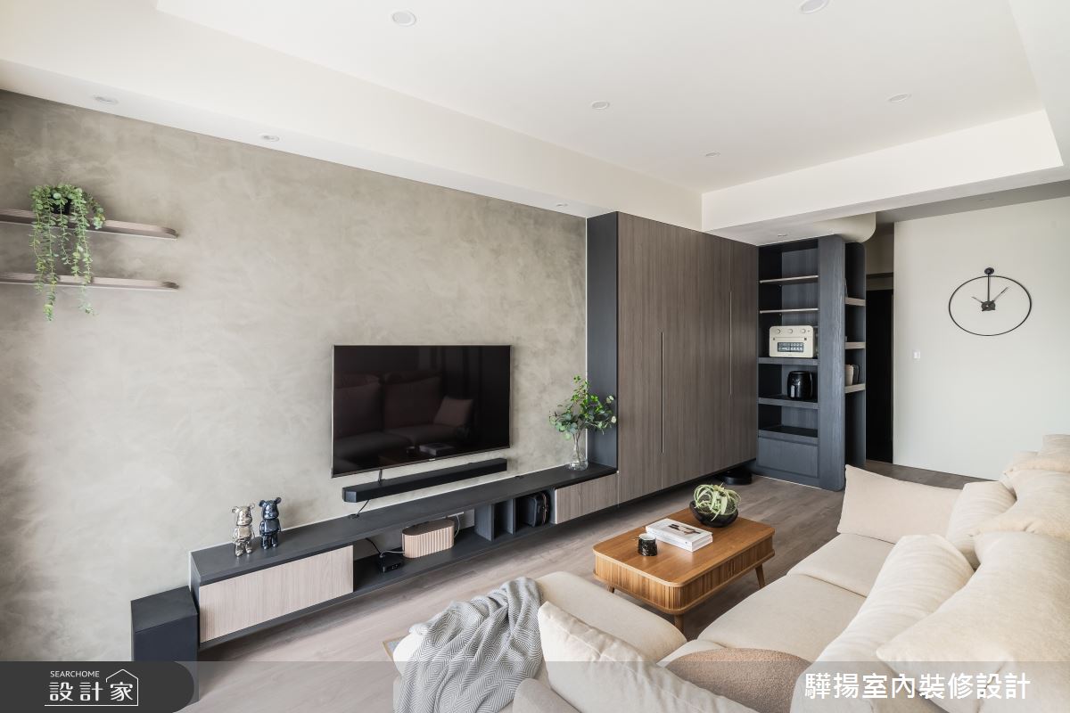 14坪新成屋(5年以下)＿現代風客廳案例圖片＿驊揚室內裝修設計有限公司＿驊揚_79之16