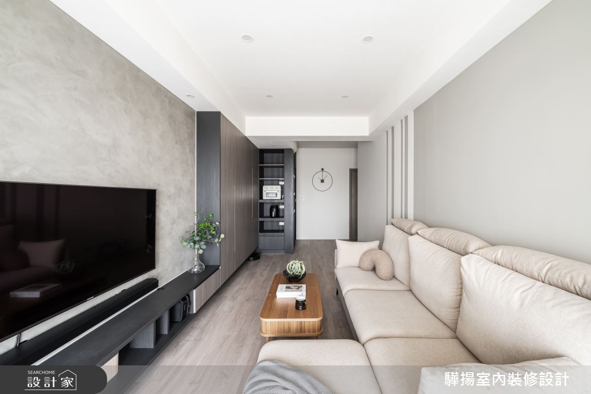 14坪新成屋(5年以下)＿現代風客廳案例圖片＿驊揚室內裝修設計有限公司＿驊揚_79之17