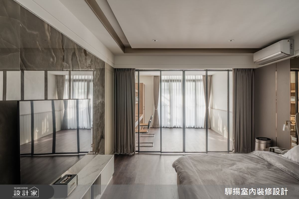 20坪老屋(16~30年)＿奢華風臥室書房工作區案例圖片＿驊揚室內裝修設計有限公司＿驊揚_84之1