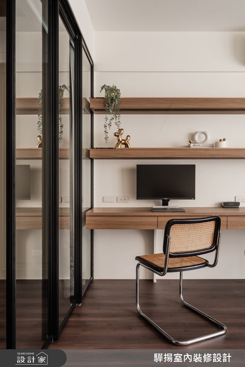 20坪老屋(16~30年)＿奢華風書房工作區案例圖片＿驊揚室內裝修設計有限公司＿驊揚_84之15