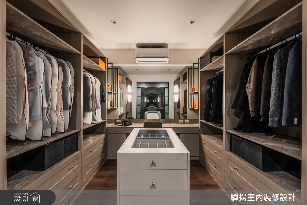 20坪老屋(16~30年)＿奢華風更衣間案例圖片＿驊揚室內裝修設計有限公司＿驊揚_84之21