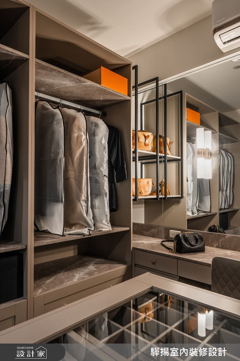 20坪老屋(16~30年)＿奢華風更衣間案例圖片＿驊揚室內裝修設計有限公司＿驊揚_84之23