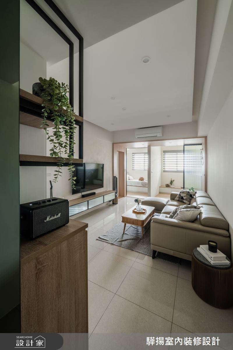 13坪新成屋(5年以下)＿北歐風客廳臥室書房多功能室案例圖片＿驊揚室內裝修設計有限公司＿驊揚_86之1