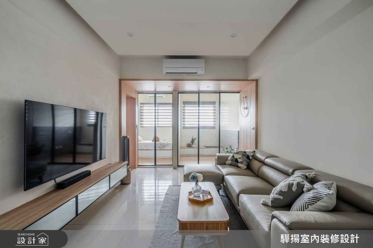 13坪新成屋(5年以下)＿北歐風客廳臥室書房多功能室案例圖片＿驊揚室內裝修設計有限公司＿驊揚_86之2