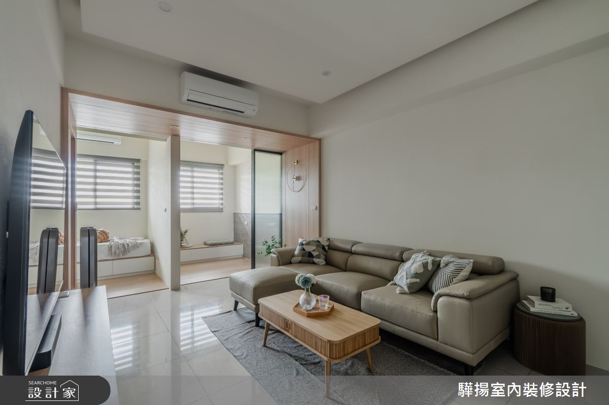 13坪新成屋(5年以下)＿北歐風客廳臥室臥榻多功能室案例圖片＿驊揚室內裝修設計有限公司＿驊揚_86之5