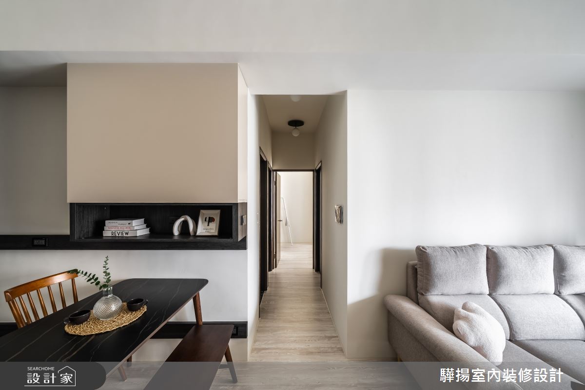 17坪新成屋(5年以下)＿北歐風客廳餐廳走廊案例圖片＿驊揚室內裝修設計有限公司＿驊揚_87之17