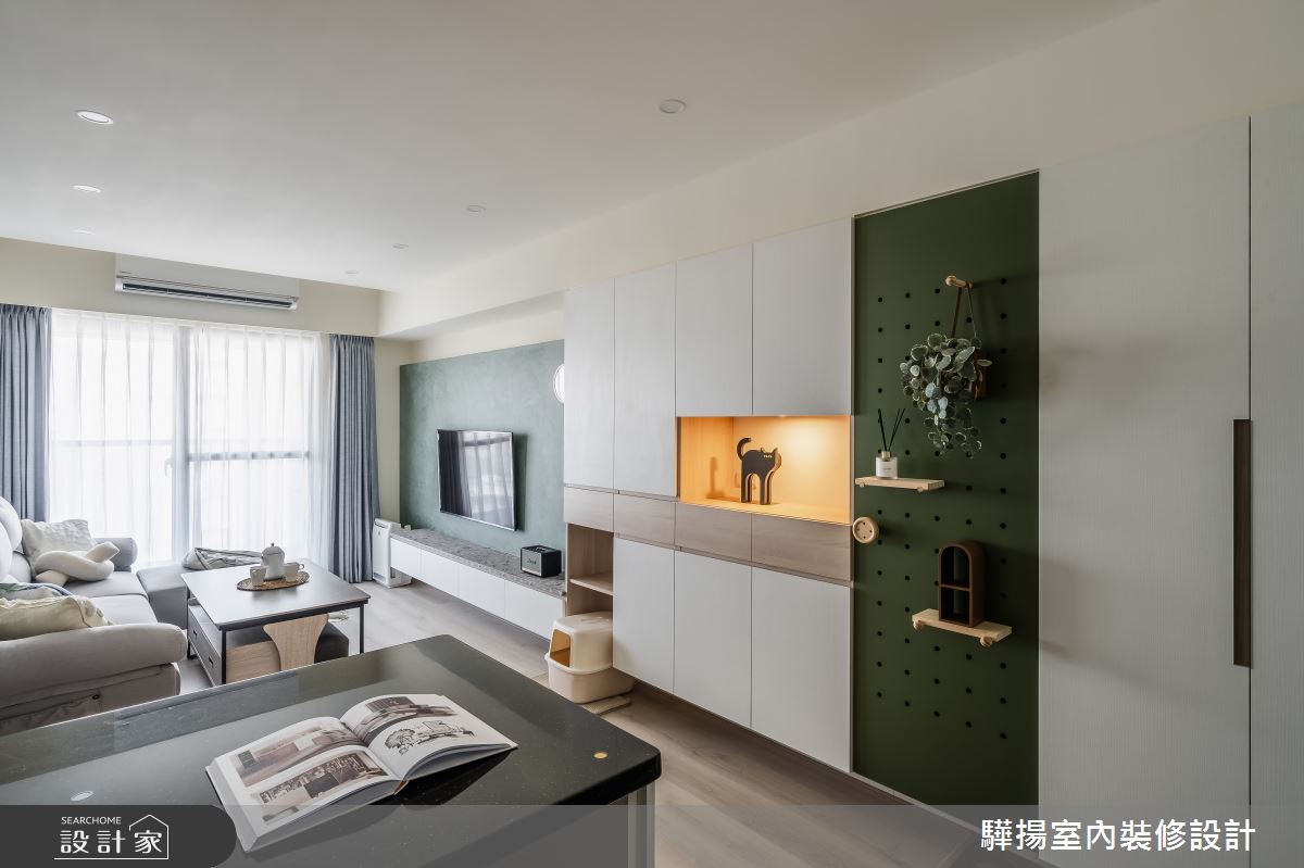 16坪新成屋(5年以下)＿北歐風客廳餐廳案例圖片＿驊揚室內裝修設計有限公司＿驊揚_88之2