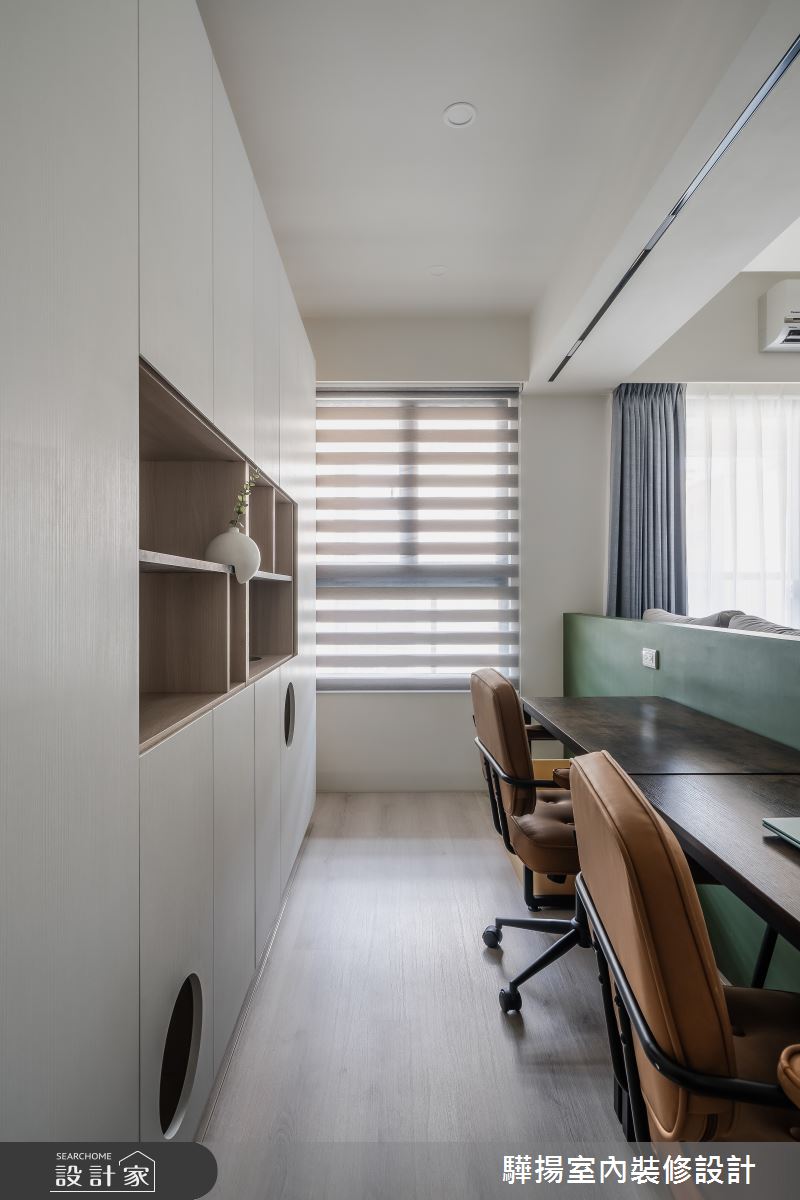 16坪新成屋(5年以下)＿北歐風書房工作區寵物案例圖片＿驊揚室內裝修設計有限公司＿驊揚_88之16