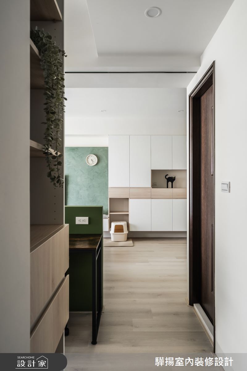 16坪新成屋(5年以下)＿北歐風走廊案例圖片＿驊揚室內裝修設計有限公司＿驊揚_88之18