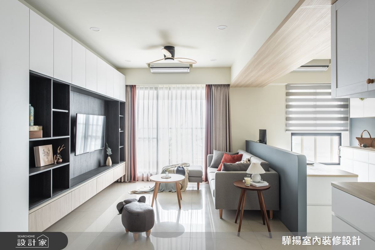 21坪新成屋(5年以下)＿北歐風客廳案例圖片＿驊揚室內裝修設計有限公司＿驊揚_90之12