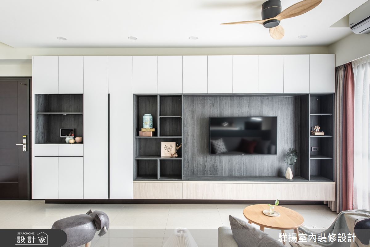 21坪新成屋(5年以下)＿北歐風客廳案例圖片＿驊揚室內裝修設計有限公司＿驊揚_90之13