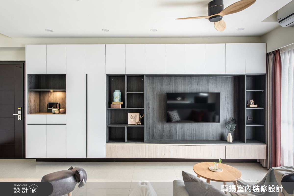 21坪新成屋(5年以下)＿北歐風客廳案例圖片＿驊揚室內裝修設計有限公司＿驊揚_90之14