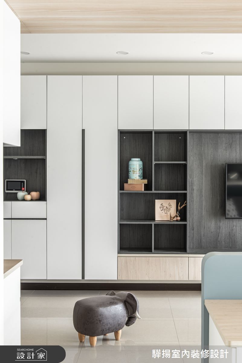 21坪新成屋(5年以下)＿北歐風客廳案例圖片＿驊揚室內裝修設計有限公司＿驊揚_90之17