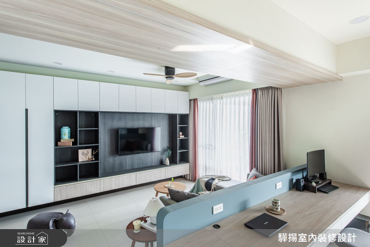 21坪新成屋(5年以下)＿北歐風客廳書房案例圖片＿驊揚室內裝修設計有限公司＿驊揚_90之29