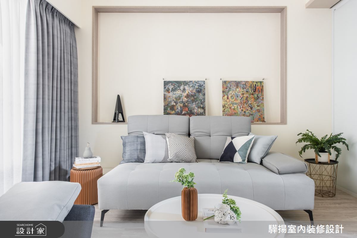 25坪新成屋(5年以下)＿北歐風客廳案例圖片＿驊揚室內裝修設計有限公司＿驊揚_93之1