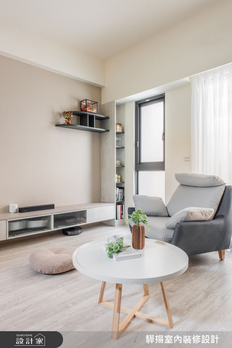 25坪新成屋(5年以下)＿北歐風客廳案例圖片＿驊揚室內裝修設計有限公司＿驊揚_93之4