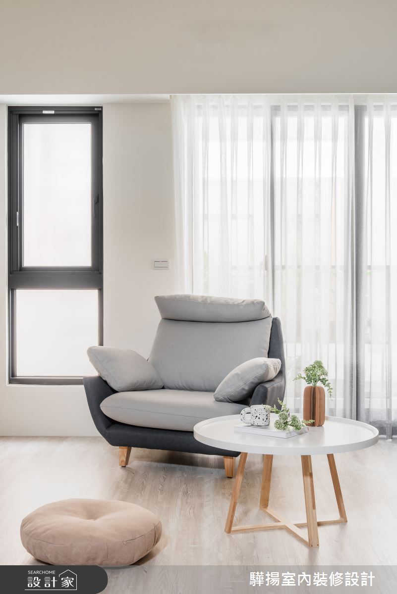 25坪新成屋(5年以下)＿北歐風客廳案例圖片＿驊揚室內裝修設計有限公司＿驊揚_93之6