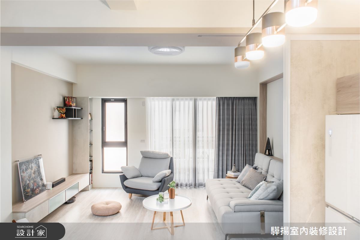 25坪新成屋(5年以下)＿北歐風客廳案例圖片＿驊揚室內裝修設計有限公司＿驊揚_93之10